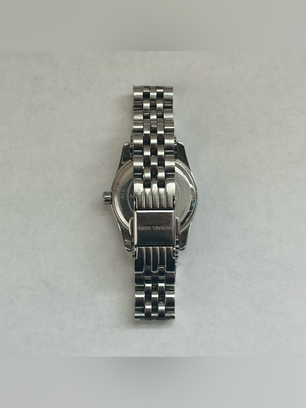 Michael Kors Petite Lexington Watch Stainless Steel Silver Tone Mini MK3228 - Picture 3 of 5